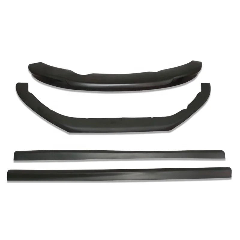 

Car Front Lip for vw Polo 2011 2012 2013 Abs Material Body Kit Front Bumper Lip Side Skirts Rear Diffuser Lip Exterior Part