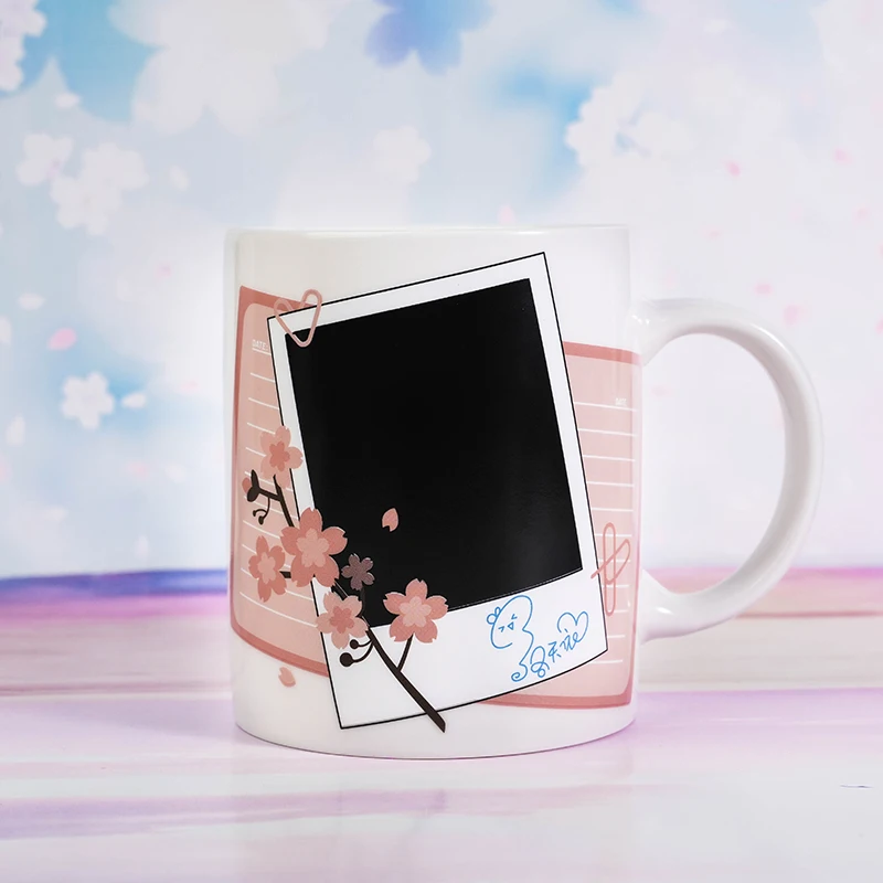 Luo Tianyi Anime Mug cup products Derivatives Vsinger cartoon characters Color-changing Ceramic cup vocaloid collection gift