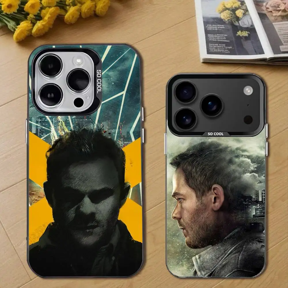 

Q-Quantum B-Break Game Phone Case For iPhone 17,16,15,14,13,12,11,Pro,Max,Plus,E,Air,Mini Black Tpu Cover