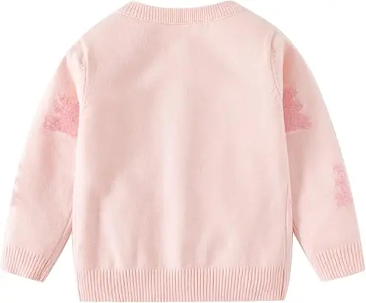 Little Hand Baby Girls Sweater Cardigan Autumn Fashion Cotton Kids Knitted Cardigan Coat Outerwear Kids Sweaters for 3-7 Years