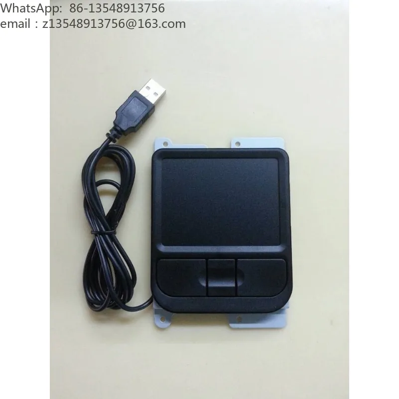 Portable Trackball Touchpad Integrated Touch Mouse for Server Cabinet Medical Industrial Notebook Control