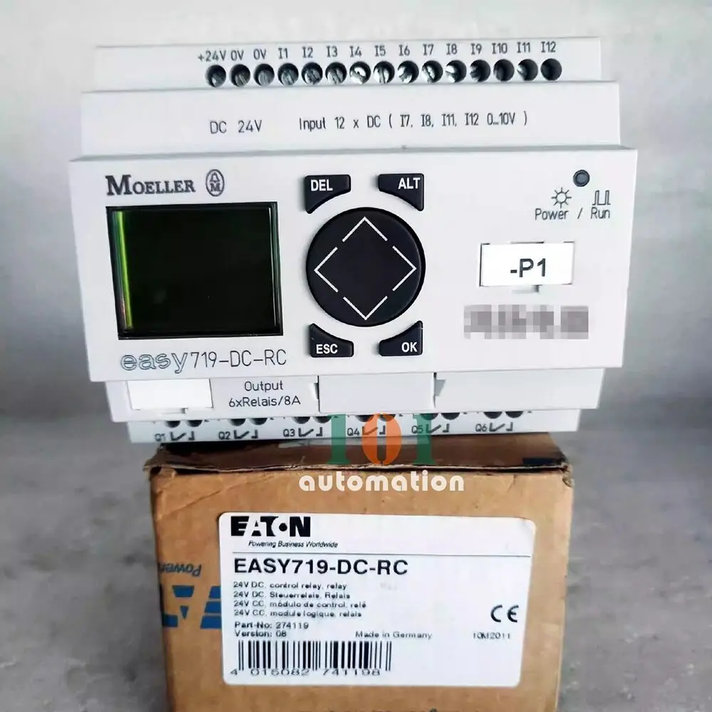 1PCS NEW FOR MOELLER EASY719-DC-RC control relay 220VAC 24VDC