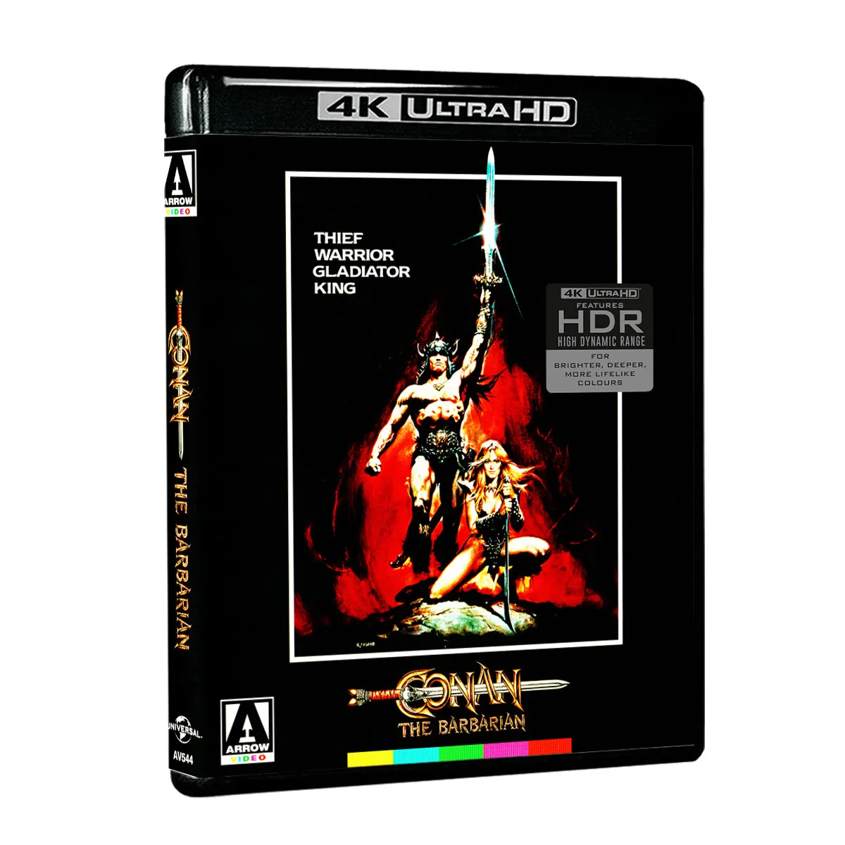 4K UHD Conan der Barbar (1982) Blu-ray Kino-Disc PS5-Kompatibel XSX Dolby Vision Atmos HighDefinition