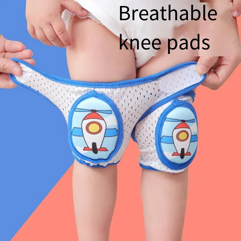 เด็กเข่า Pads คลานข้อศอกเด็กเข่า Pads Breathable ความปลอดภัย Nets เข่า Pads Anti Fall ขา Pads และ WARM Pads