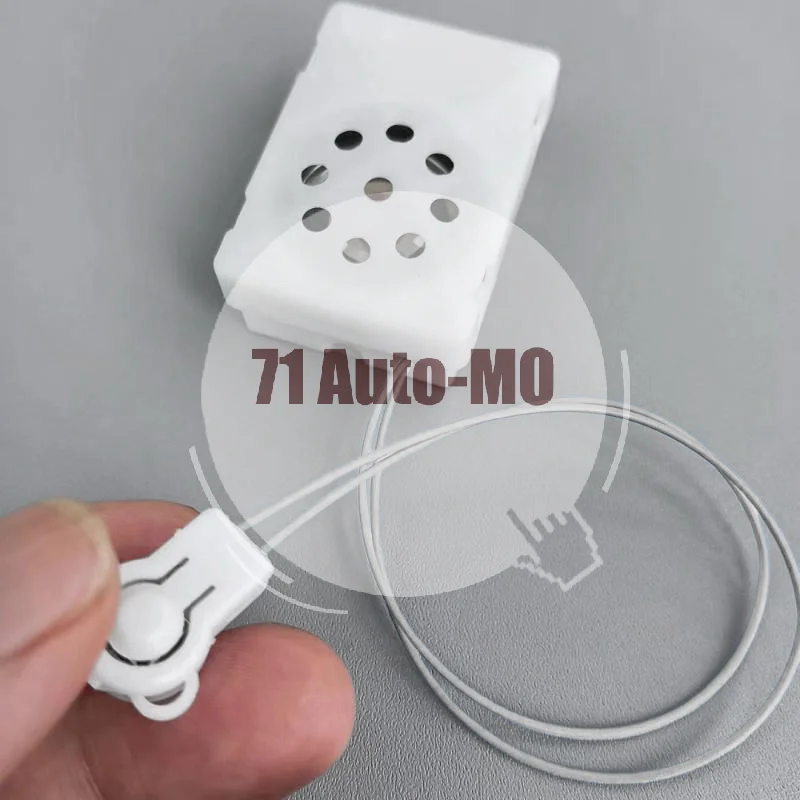 Pull String Recordable Sound Module Easy Install Clear Voice Playback for DIY Plush Toys Doll Holiday Greeting Gifts