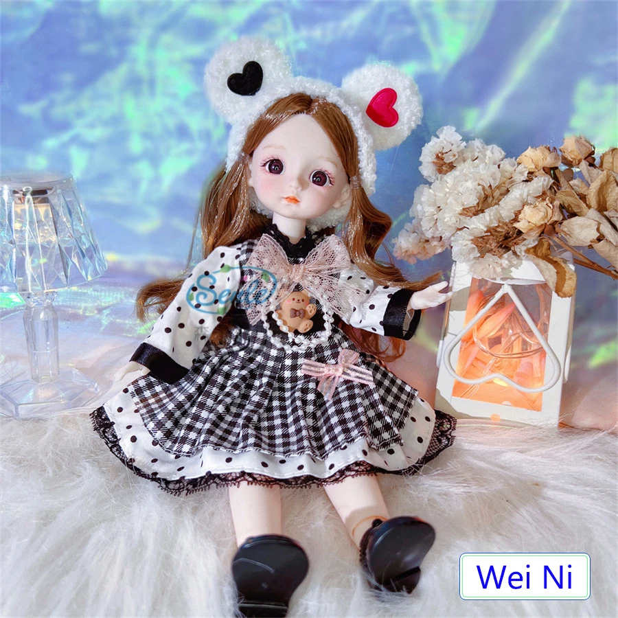 30 cm Puppe mit Kleidung für Kinderspielzeug Mädchen 6 bis 10 Jahre 1/6 Kleidung für BJD-Puppen Puppenhaus-Zubehör – Detail 26