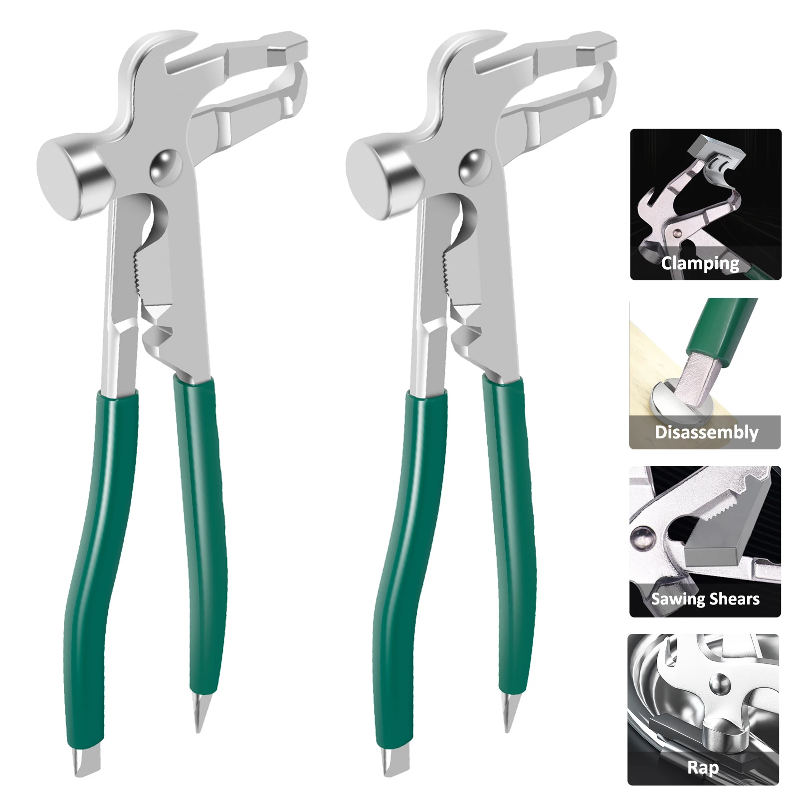 Alloy Steel Wheel Weight Pliers Heavy Duty Wheel Balancing Weight Pliers Hammer for Repair Remover Tire Wheel Balancing Tools