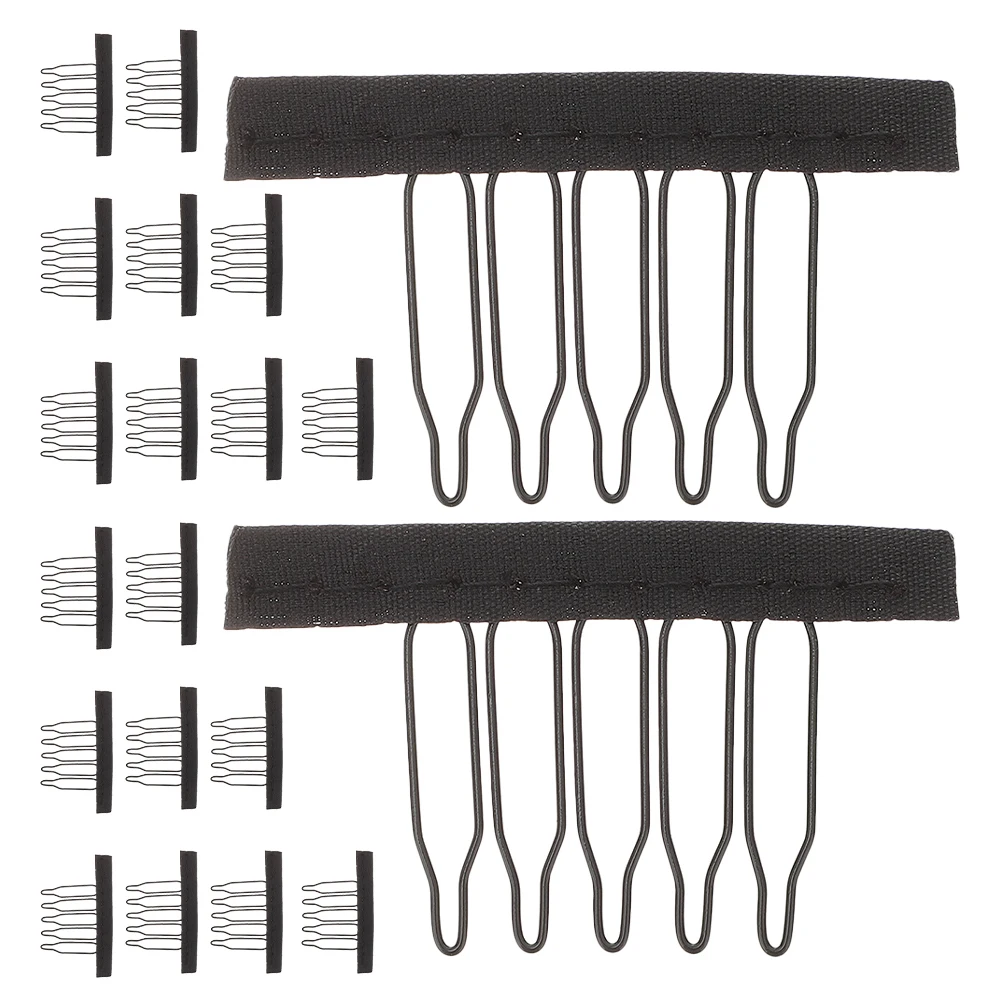 

Toothed Steel Clips for Hair Extension Beret Comb Women Headwear Extensions Combs Wigs