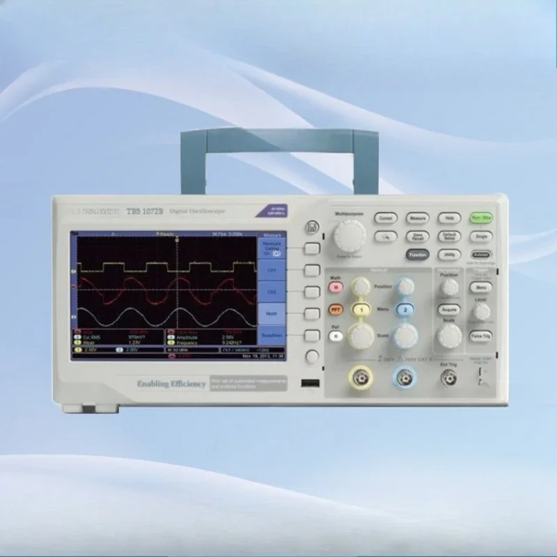 

Digital oscilloscope 2 channel 70MHz high definition screen TBS1072B TBS1152B TBS1202B