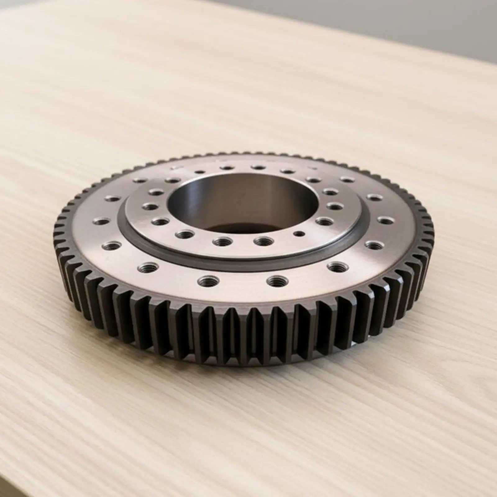Slewing Drive Rotary Bearing Gear for Wood Grapple Loader Heavy Duty Turntable Unit Stable Rotation Control Base