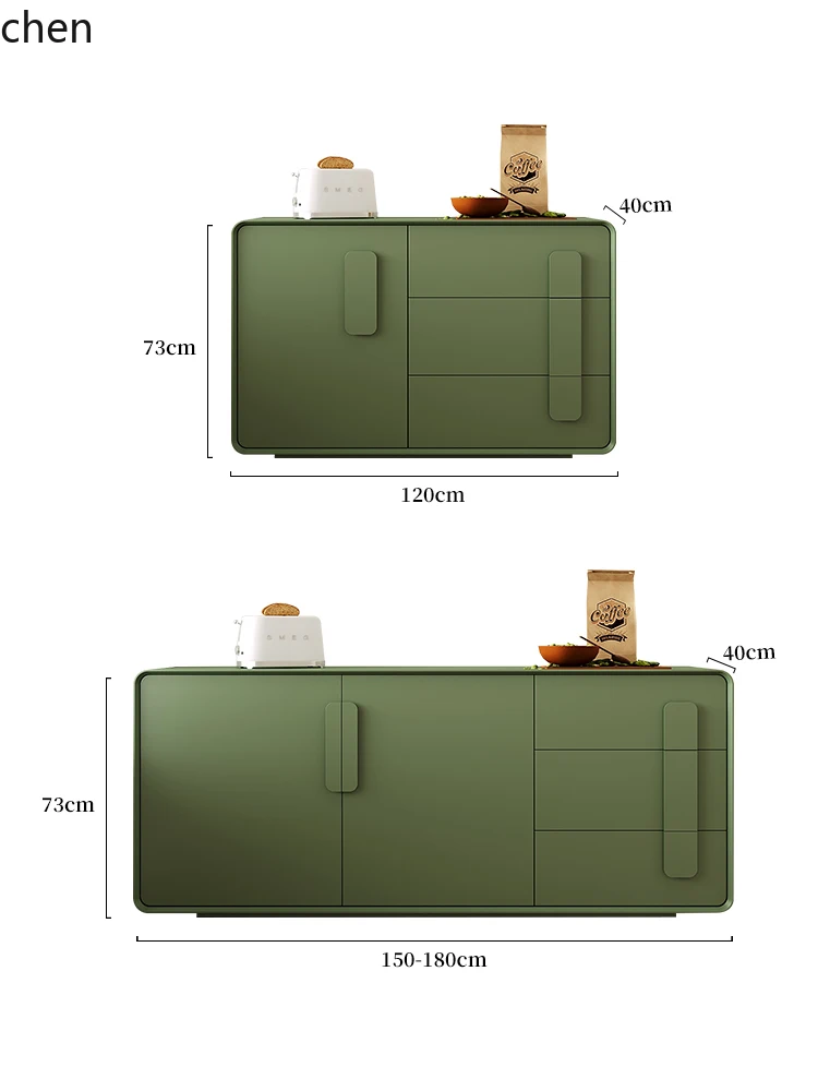 YXY Modern Minimalist Sideboard Cabinet Minimalist Living Room Kitchen Storage Cabinet Drawer Type