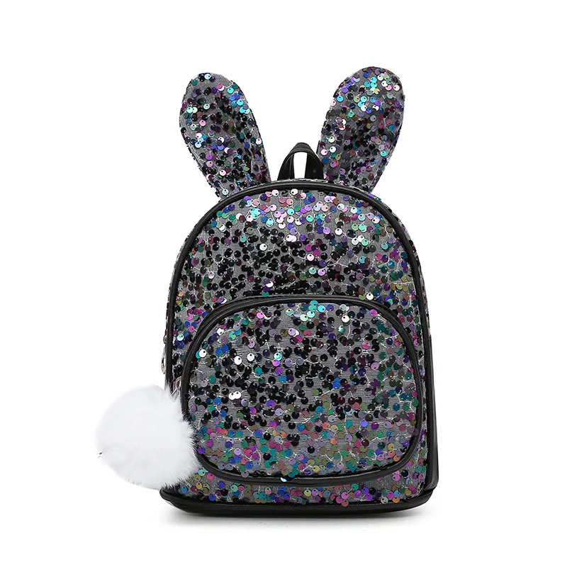 Sac à dos décontracté en forme d'oreilles de lapin pour filles, sac à dos de Style pour enfants de la maternelle, sac à livres pour enfants, ruzzak Mochila Escolar