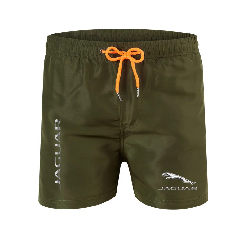 2024 Summer New JAGUAR Shorts Men Casual Jogger Sweathshorts Workout Gym High Quality Shorts