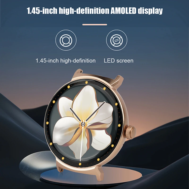 2022 Bluetooth Call Ladies Smart Watch Men Full Touch Screen cardiofrequenzimetro orologi Fitness Smartwatch per Android IOS Women