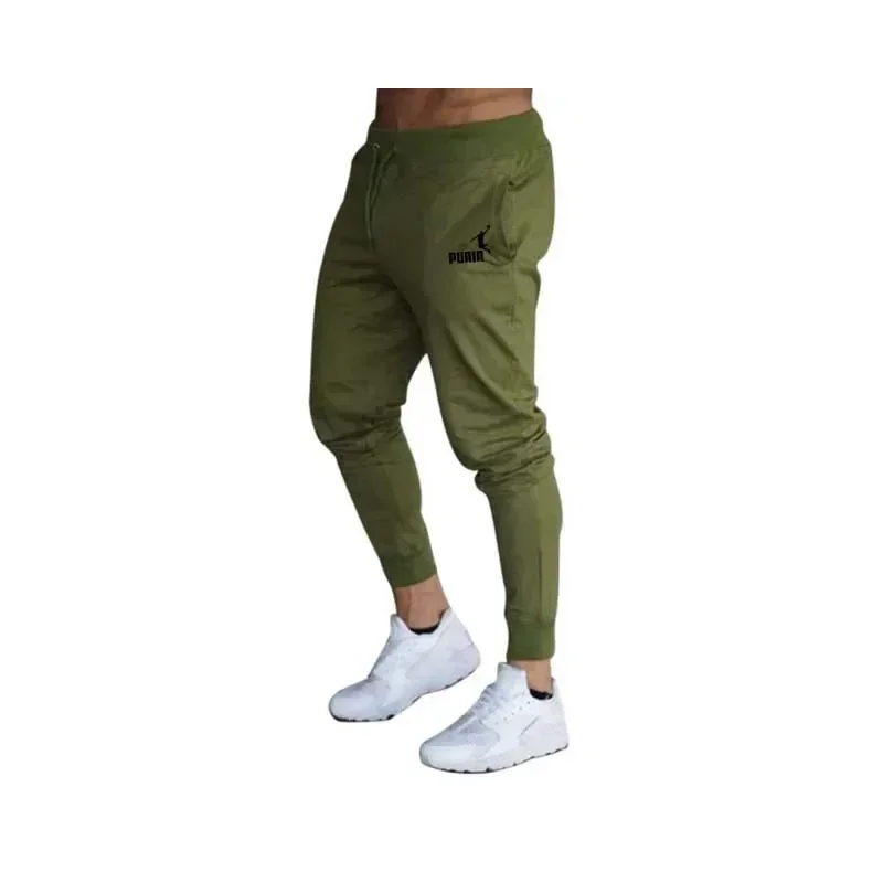 2024 autumn men\'s pants new outdoor casual pants printed sports jogging sportswear sports pants Harajuku street pants