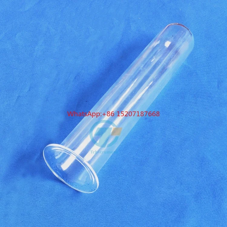 

high temperature one end closed quartz tube , Hybrid Furnace quartz tube