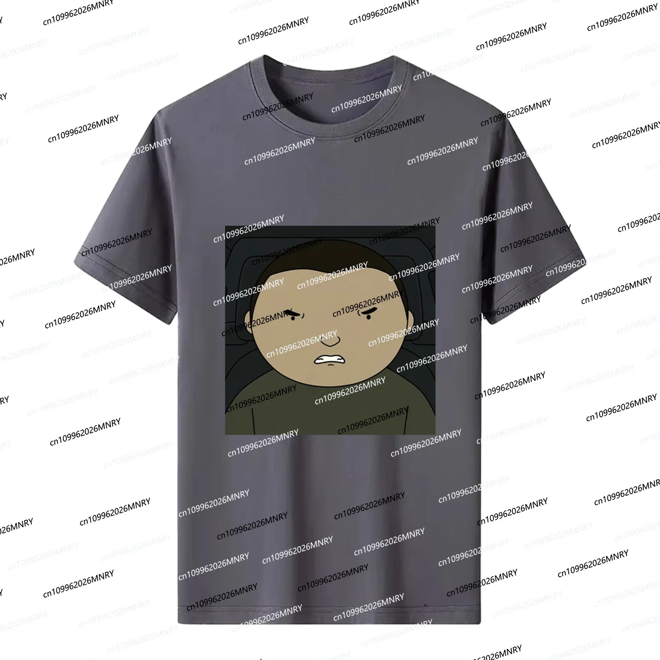 The Curly Hair Driver tshirt Summer Man tshirt  Printed Road Rage Driver tshirt Cotton Neutral Top Men's Women's Fashion T-shirt