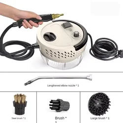 High Pressure and Temperature Handhled Steam Cleaner Commercial Household Air Conditioner Kitchen Hood Car Jet Washer 110V/220V