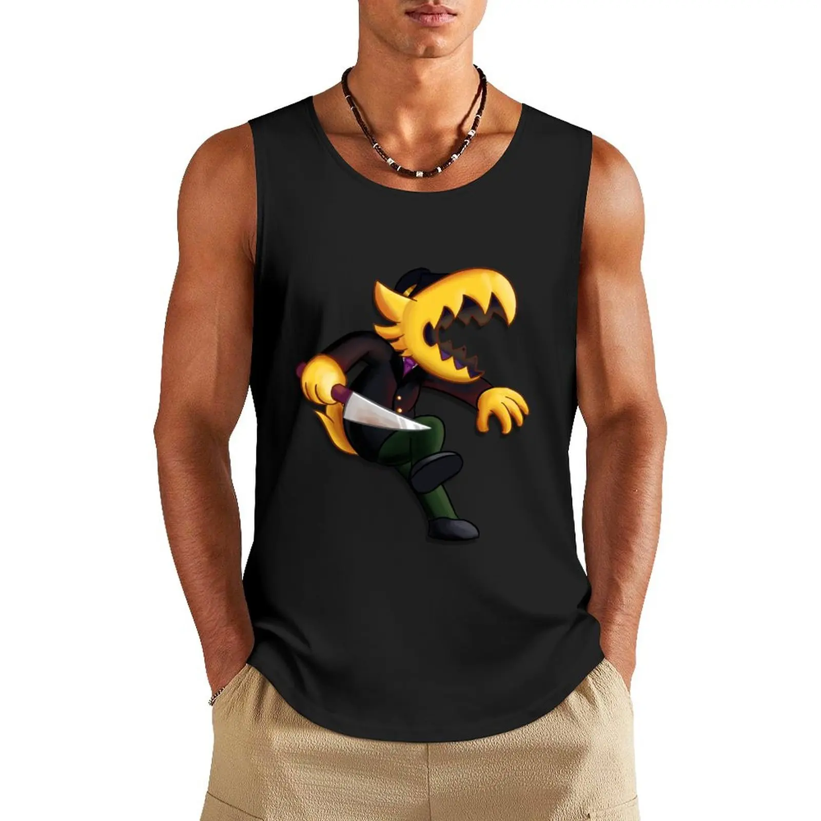 The Conductor - A Hat inTime Tank Top vests for men sleeveless man shirts