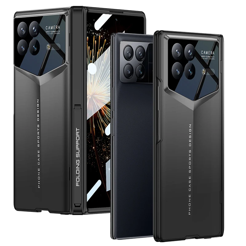 

For Xiaomi Mix Fold 4 3 Case Magnetic Hinge Holder Screen Glass All-included Protective Plastic Cover For Xiaomi Mix Fold4 Cases