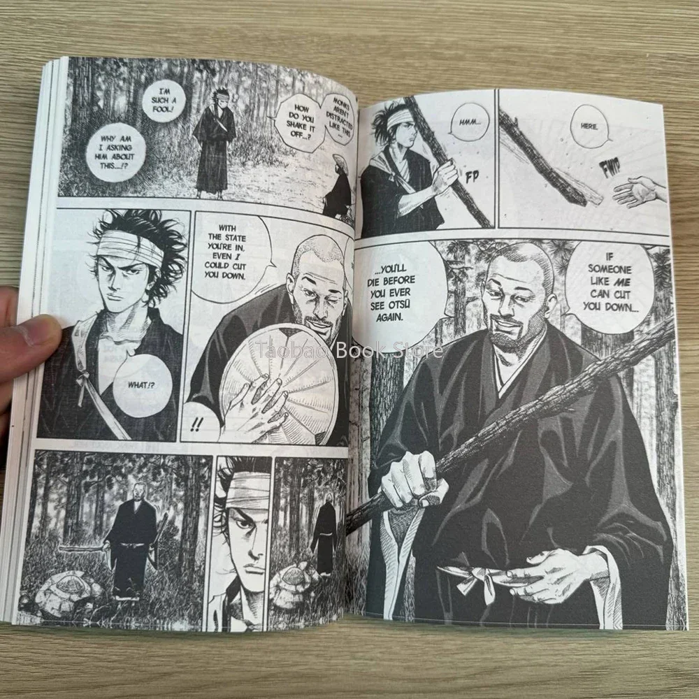 Imagem -03 - Livro Japonês de Manga de Anime Romance de Mistério Quadrinhos em Inglês Versão em Inglês Vagabond Volume 15 Miyamoto Musashi Novo