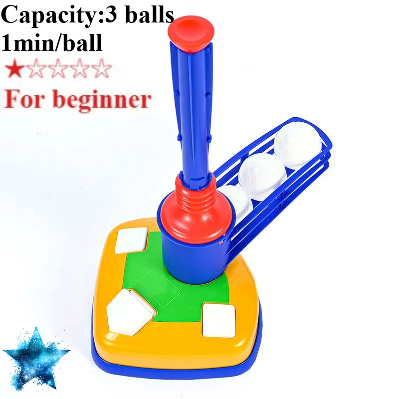 

Пластиковая многофункциональная катапульта для бейсбольного софтбола 3-в-1