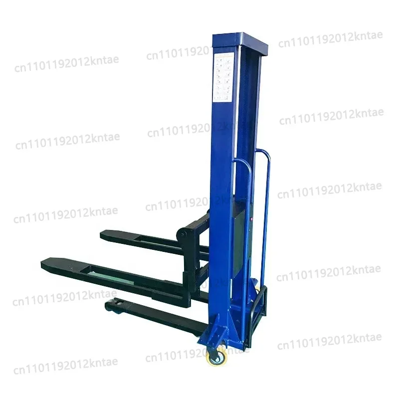 Pallet Stacker Hydraulic Hand Remote Control Electric Forklift Manual Portable  1000kg Hand Pushed Forklift Self Lift Stacker