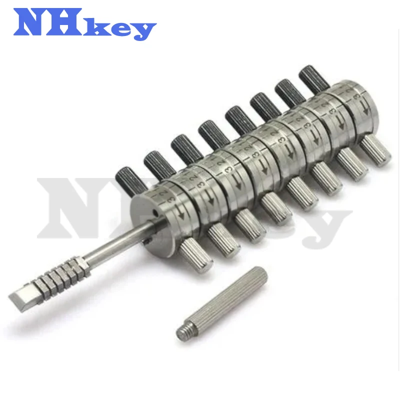 NHKEY For JAGUAR Lock Cylinder Quick-Opening Tool (8pcs)