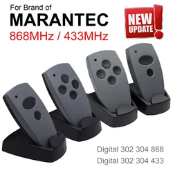 Marantec 원격 복제 차고 도어, 디지털 D302 D304 D313 433 D323 D382 D384 131 868 명령 211 212 214 221, 868 MHz, 433MHz