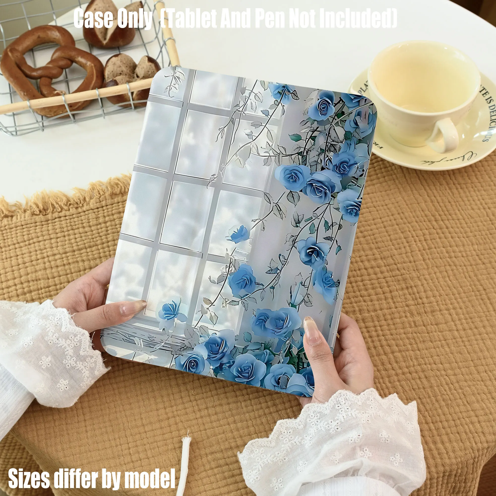 Slim Fit Premium TPU Tablet Cover, Shockproof Durable Lightweight Protective Case for iPad Samsung Huawei Honor Redmi Xiaomi