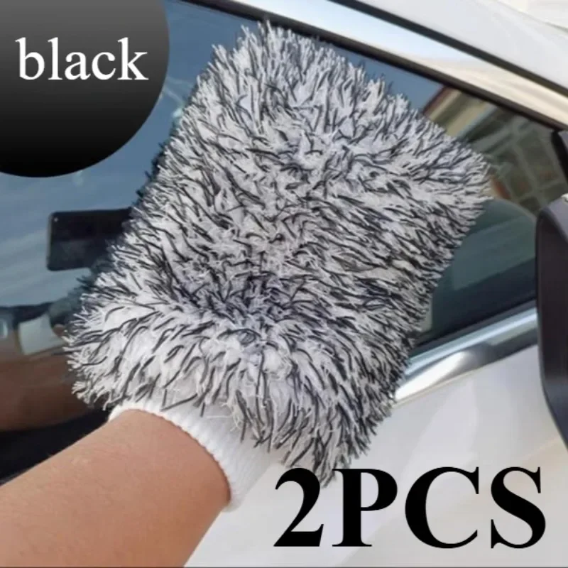 

Коралловые флисовые перчатки для чистки автомобиля, большие цветные плюшевые чистящие полотенца из тонкого волокна, принадлежности для мытья автомобиля, аксессуары в виде медвежьей лапы, оптовая продажа