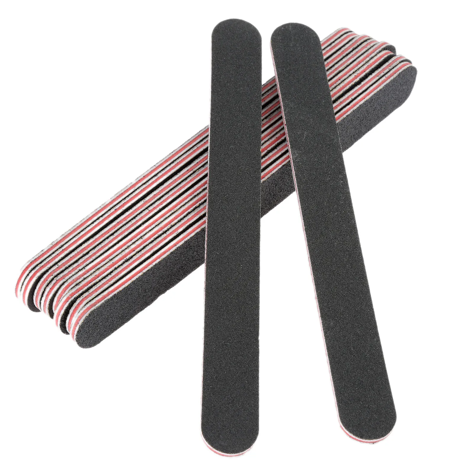 10pcs/set Leather Edge Bar Polish Finishing Double-sided Grinding Strip Craft Tool 17.8*1.9cm Handmade Purple/Black DIY Purse