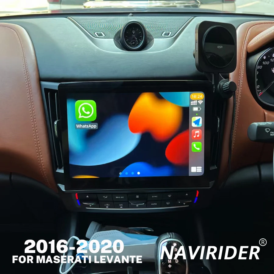 

Qualcomm 8Core Android 13 For Maserati Levante Receiver GPS Navi Carplay DSP Car Radio Auto Stereo Multimedia Player Head Unit