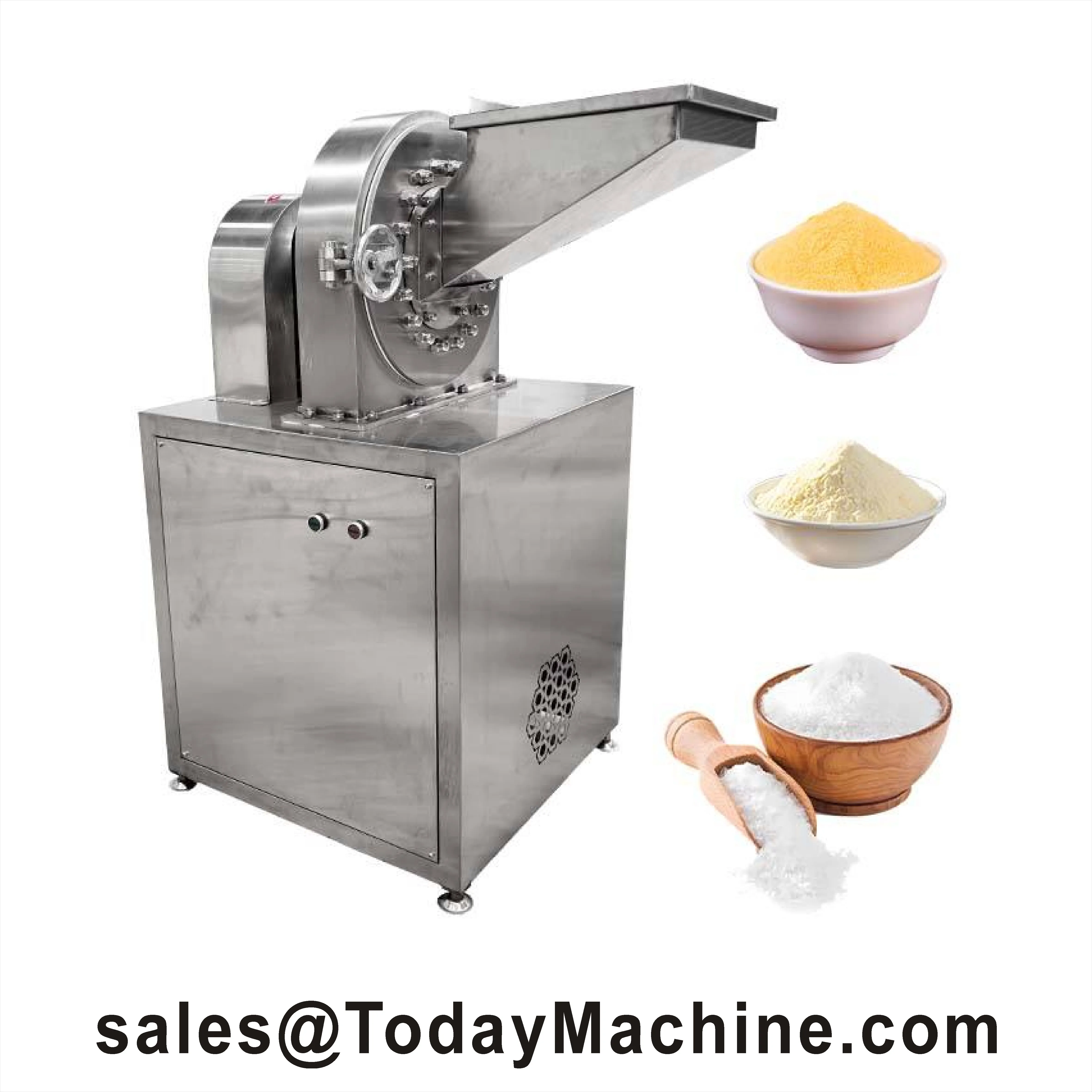 Commercial Smooth Dried Food Coffee Lemon Powder Making Grain Lentils Quinoa Almond Powder Mill Grinder Machine