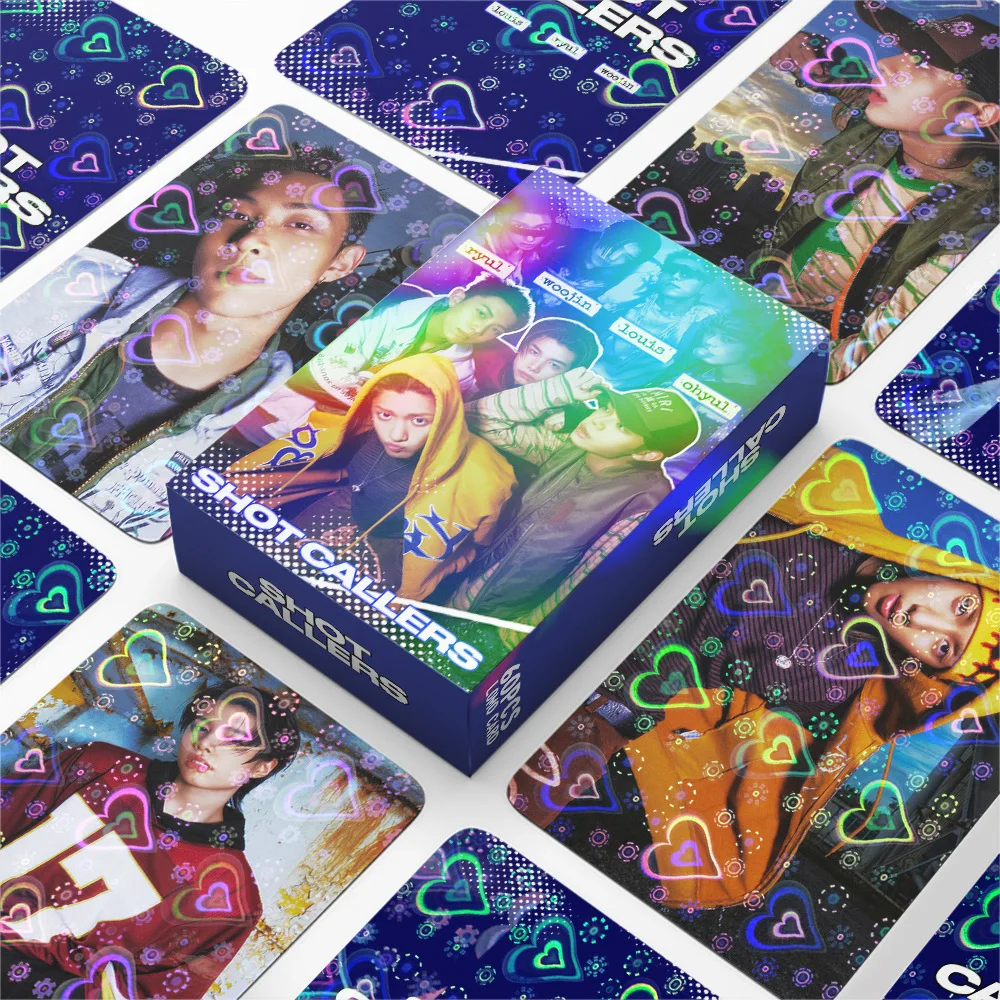 Kopo New Product: 60 Love Film Laser Cards LNGSHOT SHOT CALLERS Peripheral Flash Cards Holographic Cards Gift LOMO Cards