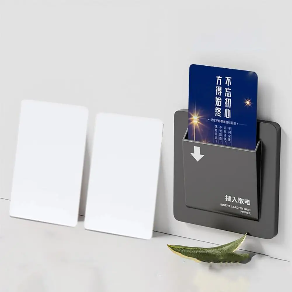 

10pcs 13.56MHz Frequency ICID Access Control Card 1K S50 Chip PVC Induction Elevator Card Blank High Security Smart Key Fob