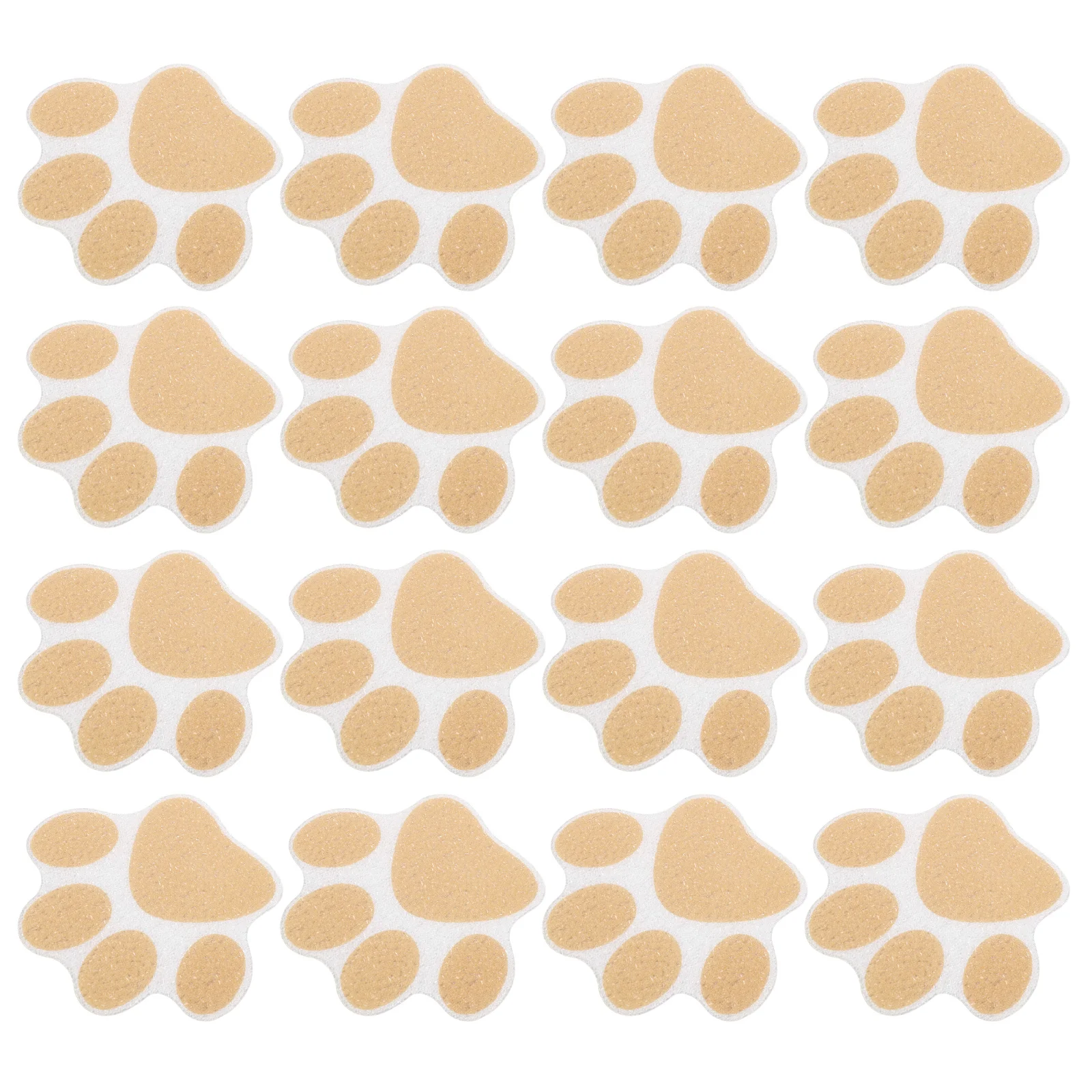 

20Pcs Non-Slip Paw Print Bathroom Stickers Adhesive Bathtub Safety Strips Dog Print Shower Floor Grips Anti-Skid Decals