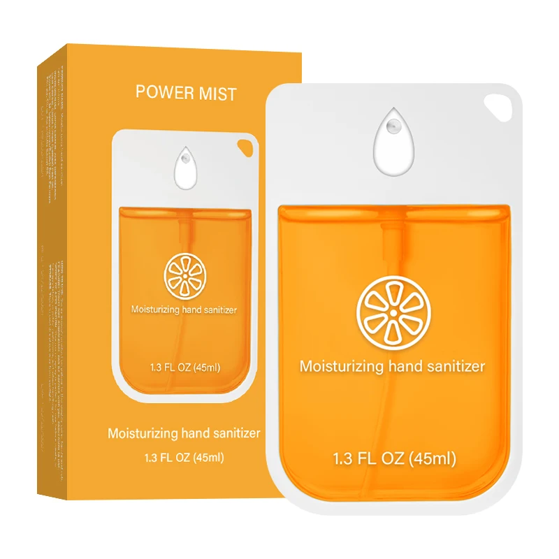 1-5 Stück Reise-Handdesinfektionsmittel-Spray 1,28oz/45ml – Spülfreies, wasserbasiertes Spray für Kinder & Erwachsene, tragbare Sofortreinigung für unterwegs.