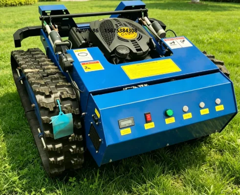 Lawn Mower Remote Control Crawler Lawn Mower Self Propelled Lawn Mower