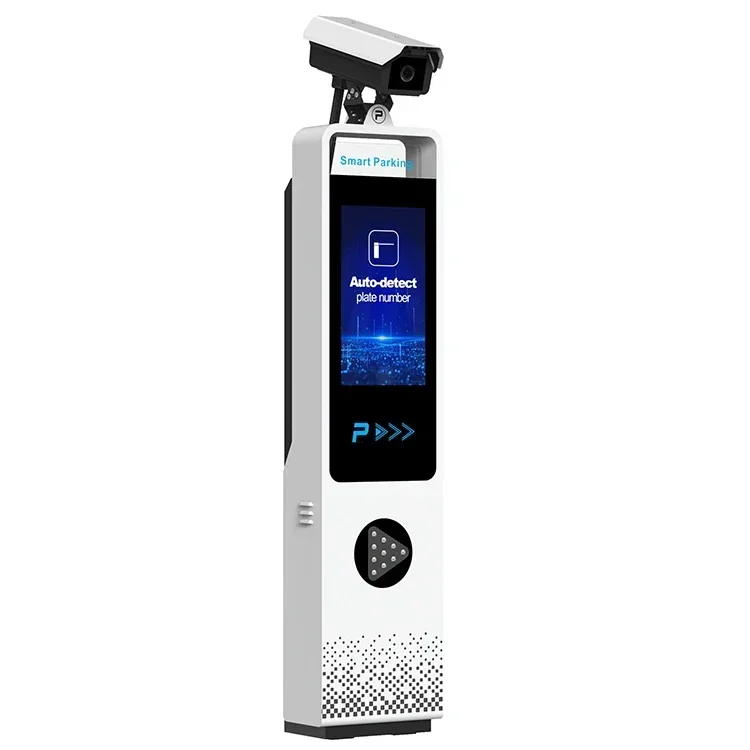 High-Precision Automatic License Plate Recognition Security System For Car Park Entrances Exits Remote Control Access Control