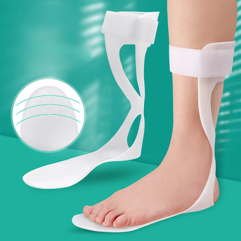 1Pc Drop Foot Brace Leaf Spring Splint, Ankle Stabilization Orthosis Support for Stroke,Achilles Tendon Contract