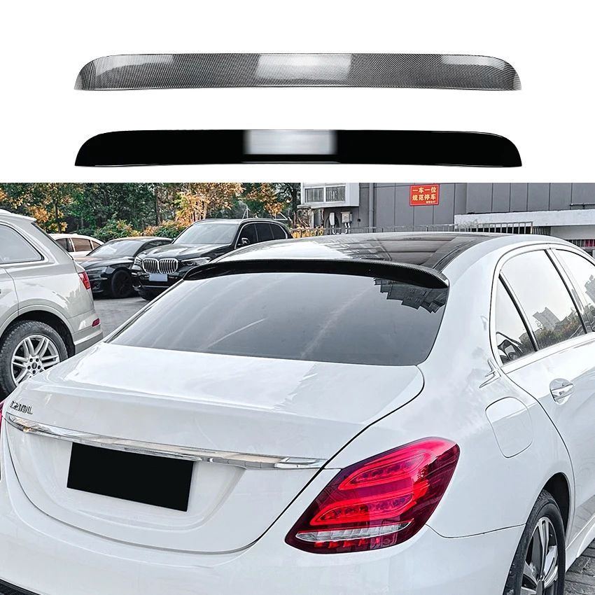 

Rear Roof Spoiler Wing For Mercedes-Benz C-Class W205 C200 C260 C43 C63 AMG 2015-2021 Car Rear Roof Trunk Spoiler Lip Trim
