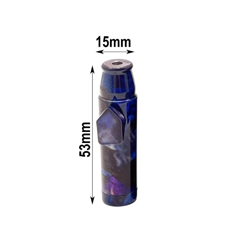 Wholesale 2pcs 4pcs Snuff bottle pipe Creative Mini Aluminum Alloy Metal Portable High Quality Snuff tube Smoke Gifts for men view 2