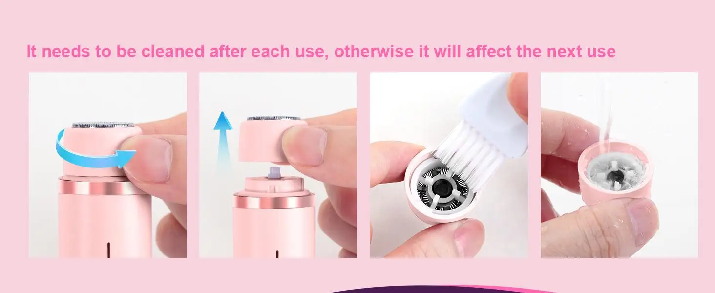 afeitadora compacta portátil
