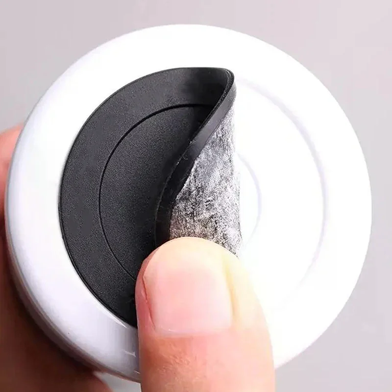 Round Black Rubber Coaster Pad Self Adhesive Cup Bottom Stickers Non-slip Anti-scald Tumbler Cup Protective Pads 4Pcs
