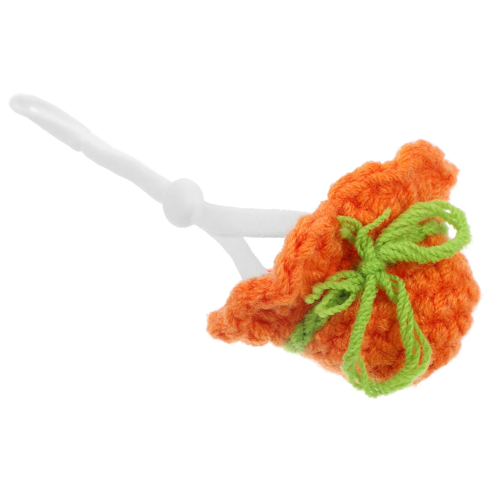 

Mini Hamster Hat Hand Knitted Small Animal Hat Adjustable Strap Cute Pet Decor for Hamsters Mice Chinchillas Pet Supply