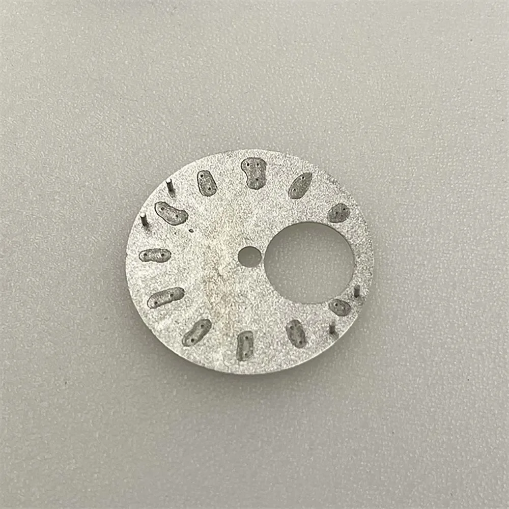 28.5 مللي متر ساعة الطلب لحركة NH38 الأخضر مضيئة NH34 بطلب استبدال ل ساعات الغوص الوجه لتقوم بها بنفسك جزء