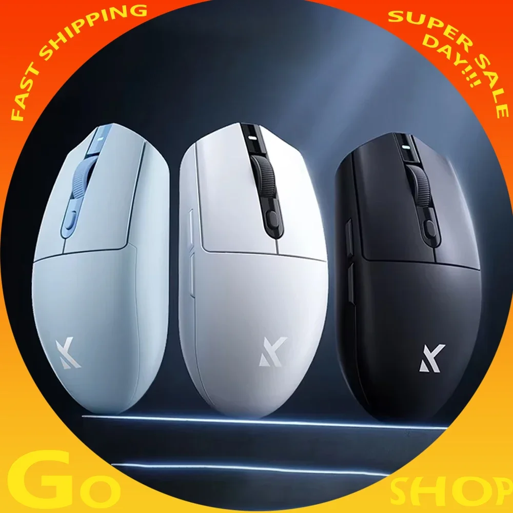 

MCHOSE G3 Wireless Bluetooth Gaming Mouse Three Modes 800mAh Ergonomic Mouse Lightweight PC Gamer Accessories Office Man Gifts