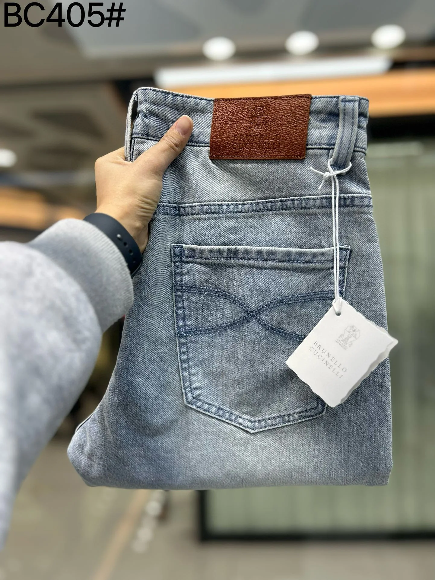 스트레이트 청바지 남성용 청바지 남자용 스트레이트 스트라이트 자수 자수된 캐주얼 캐주얼한 남성 남자 아이덴티티 아이콘 청바지