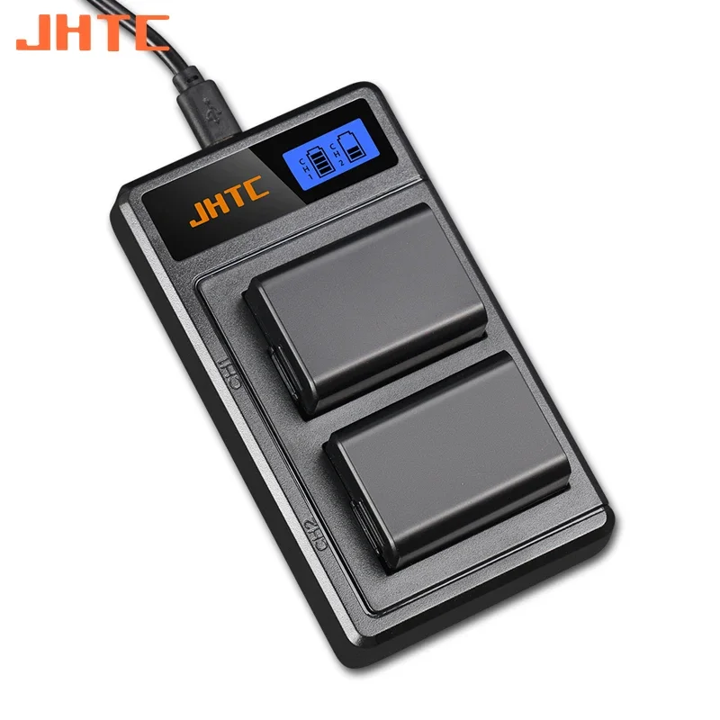 JHTC NP-FW50 akumulator ładowarka do Sony a6500 a6300 a6000 a5000 a3000 a7m2 a7r2 S2 NEX-3 NEX-5 NEX-7 A33 1080mAh NPFW50 baterie